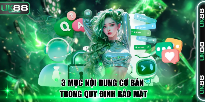 Chính Sách Bảo Mật UK88 Cập Nhật Nội Dung Quy Định 2025 3 3 mục nội dung cơ bản trong quy định bảo mật