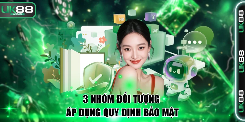 Chính Sách Bảo Mật UK88 Cập Nhật Nội Dung Quy Định 2025 2 3 nhóm đối tượng áp dụng quy định bảo mật